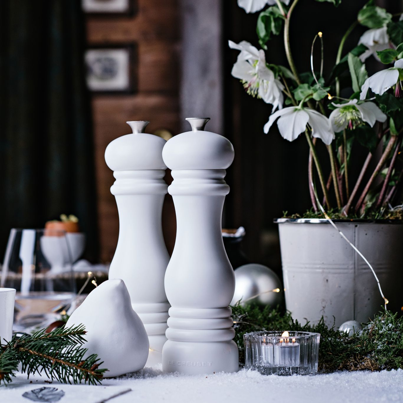 Le Creuset-Le Creuset Classic Pepper Mill White